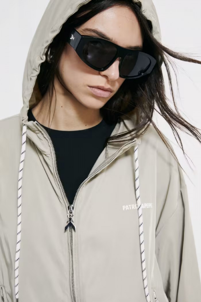 BOMBER SPORTIVO CON CAPPUCCIO PATRIZIA PEPE