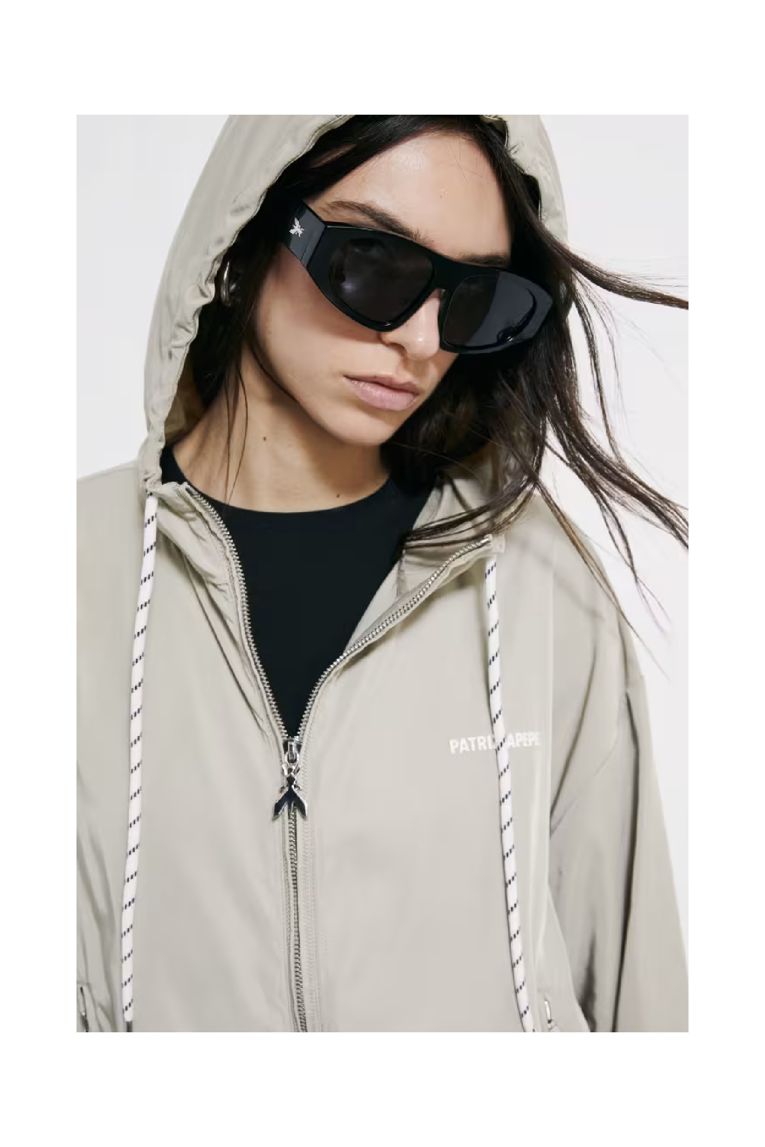 BOMBER SPORTIVO CON CAPPUCCIO PATRIZIA PEPE