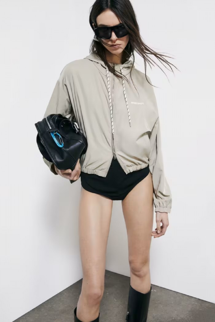 BOMBER SPORTIVO CON CAPPUCCIO PATRIZIA PEPE