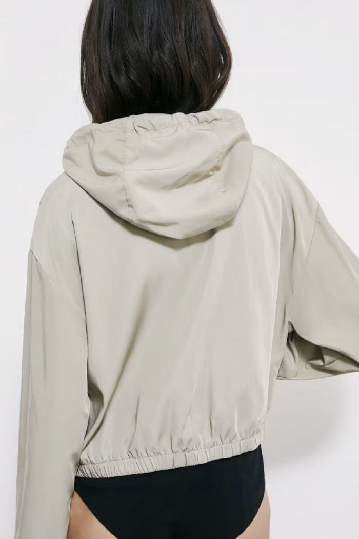 BOMBER SPORTIVO CON CAPPUCCIO PATRIZIA PEPE