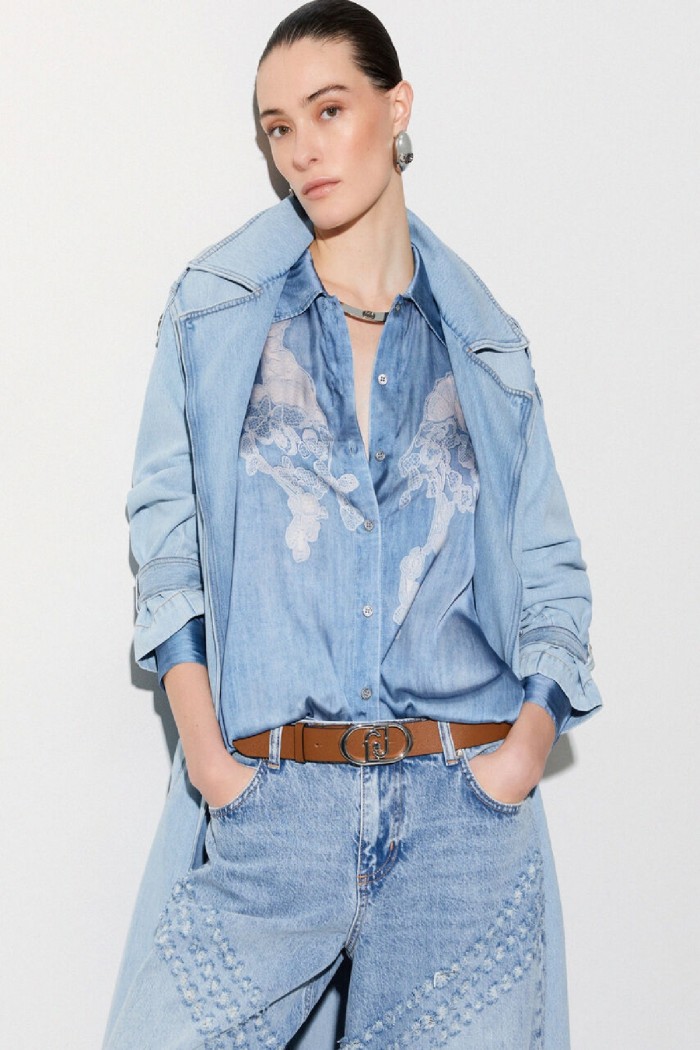 CAMICIA CON STAMPA DIGITALE LIU JO