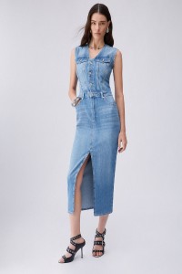 ABITO LUNGO IN DENIM LIU JO