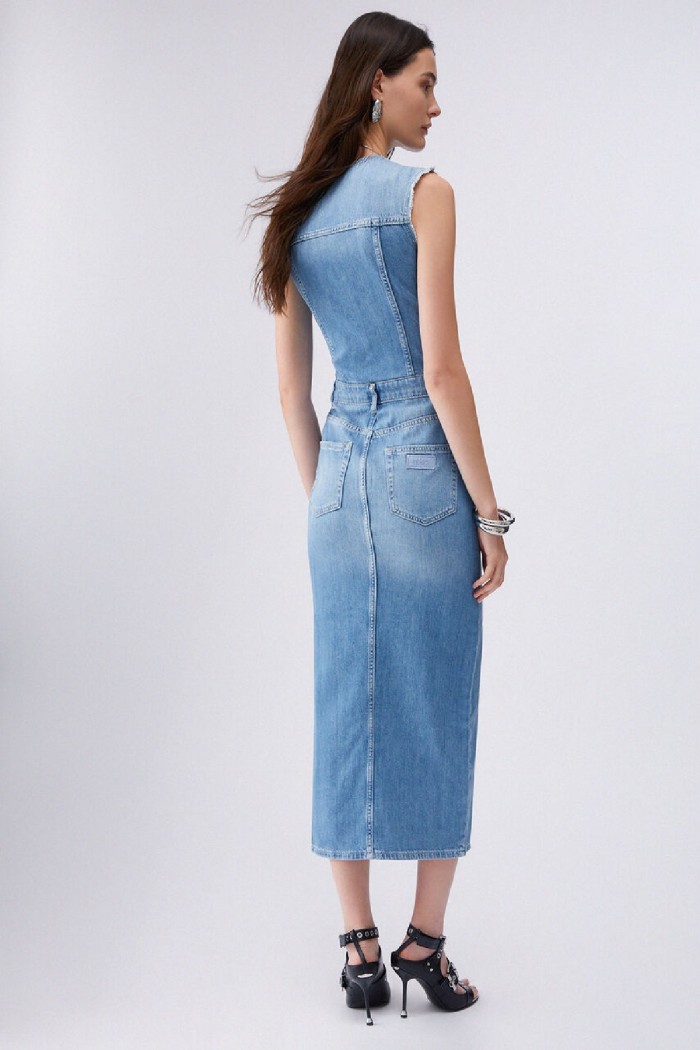 ABITO LUNGO IN DENIM LIU JO