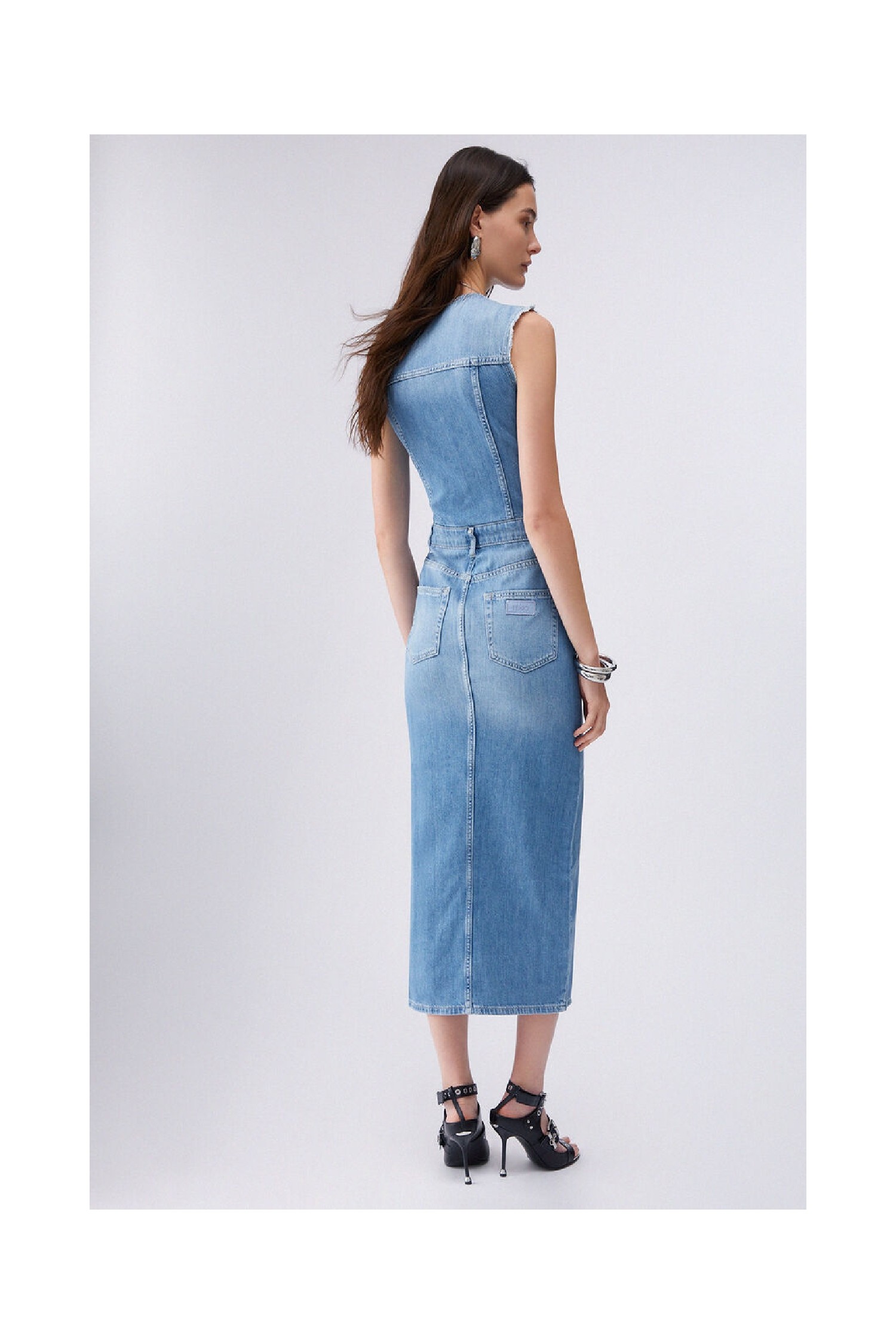 ABITO LUNGO IN DENIM LIU JO