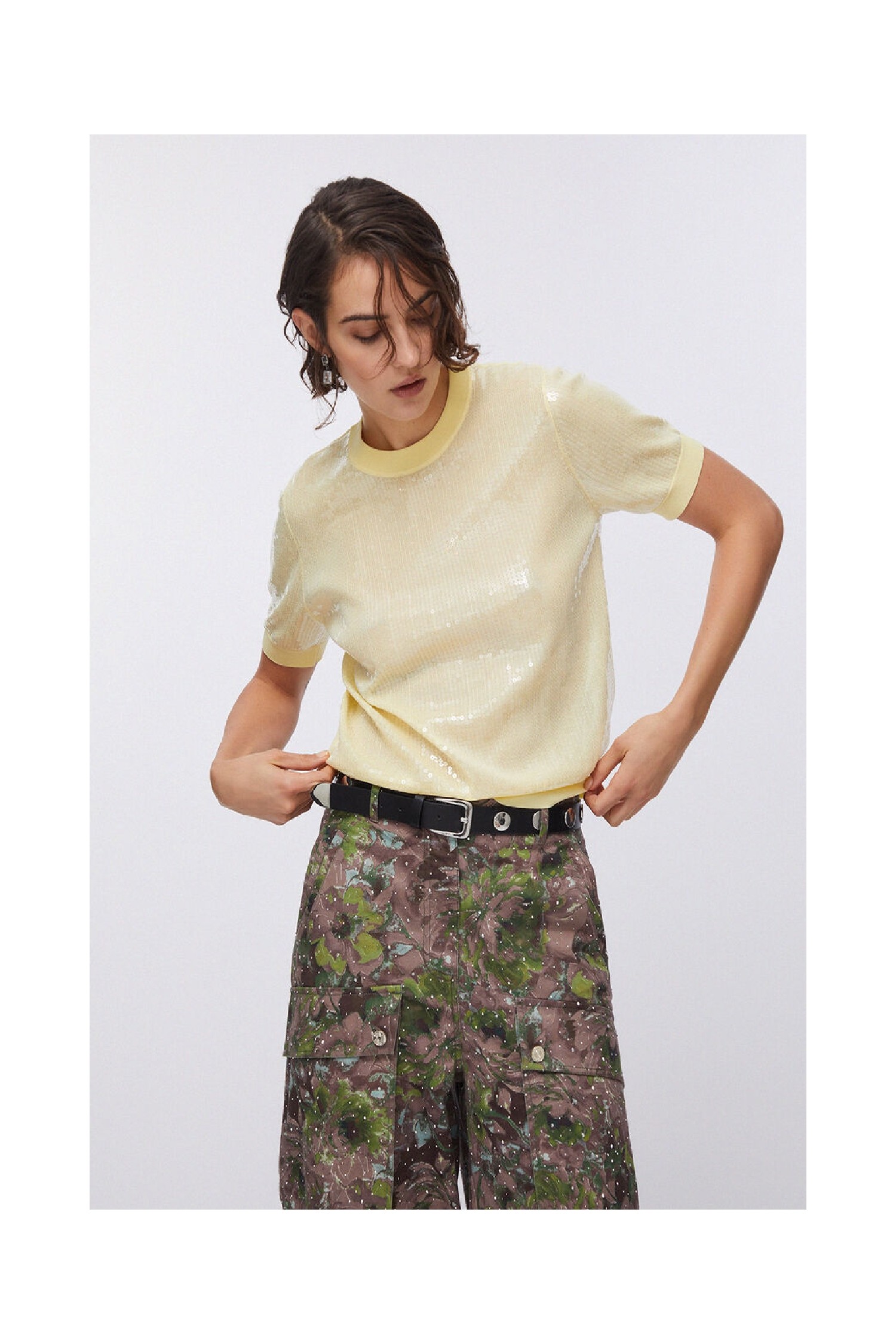 TOP CON PAILLETTES LIU JO