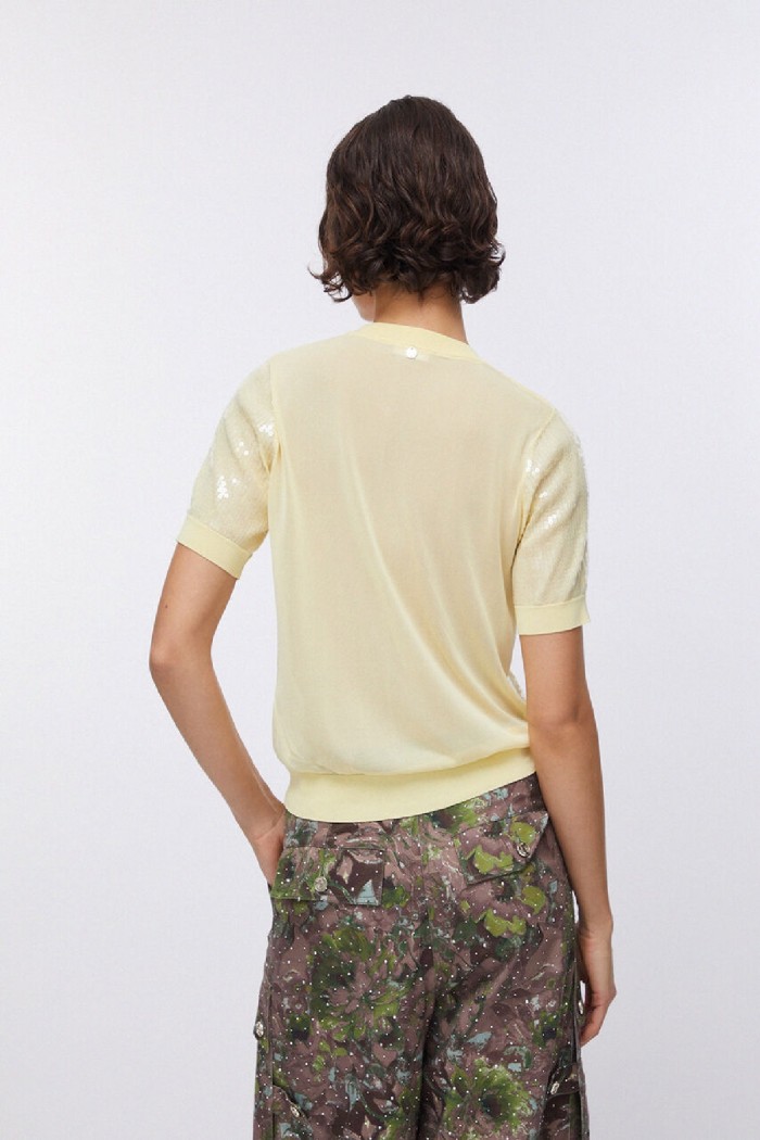 TOP CON PAILLETTES LIU JO
