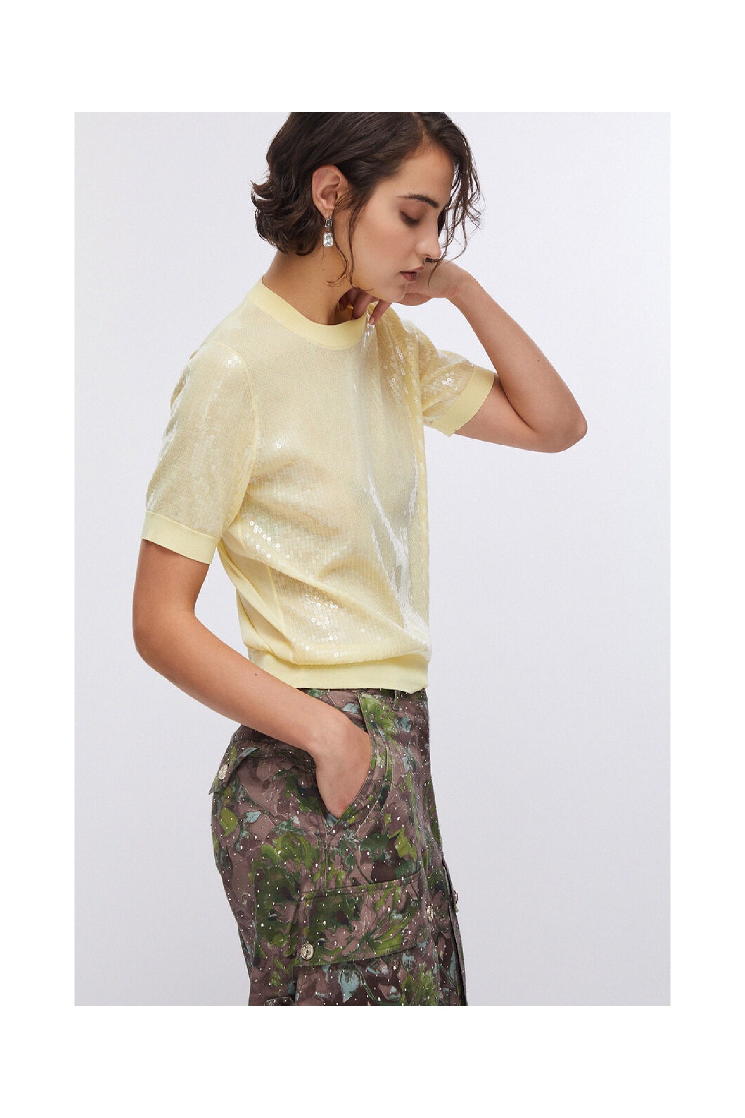 TOP CON PAILLETTES LIU JO