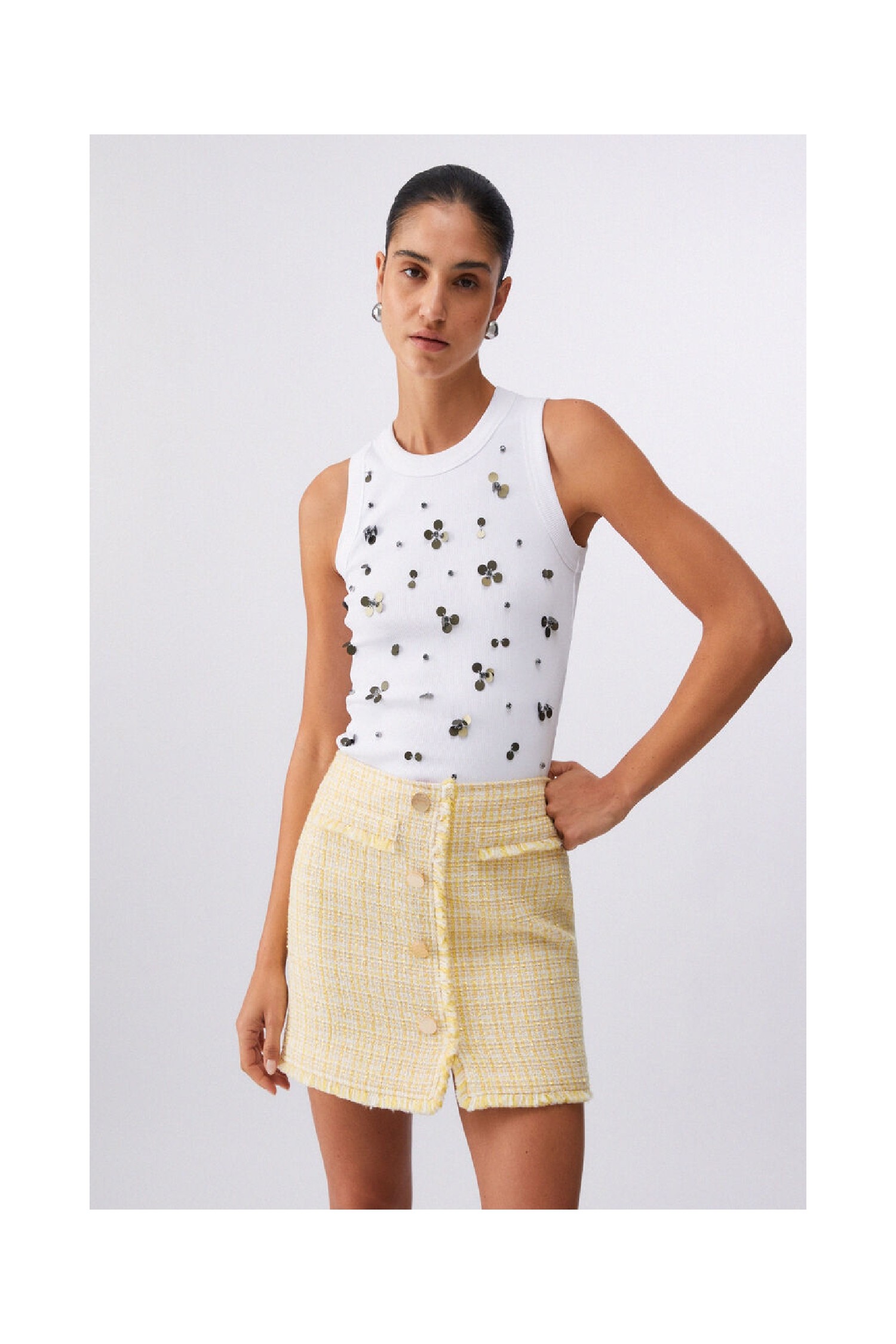 TOP CON APPLICAZIONI LIU JO