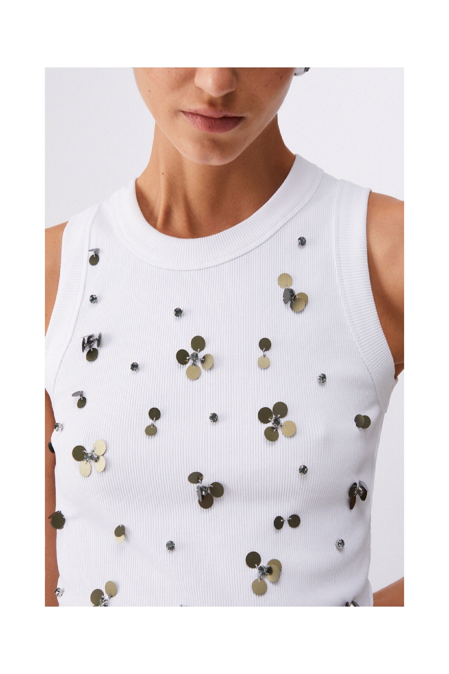 TOP CON APPLICAZIONI LIU JO