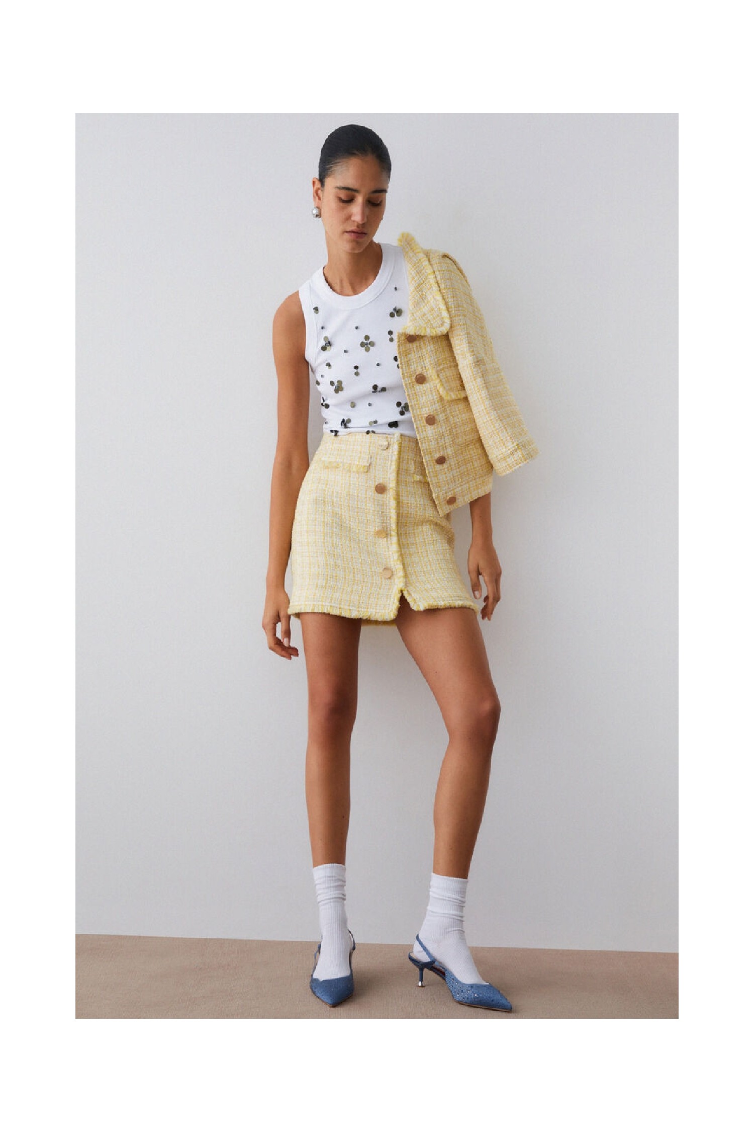 TOP CON APPLICAZIONI LIU JO