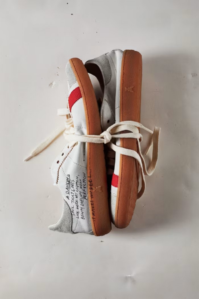 SKIN SNEAKERS  IN NAPPA LETTERING PATRIZIA PEPE