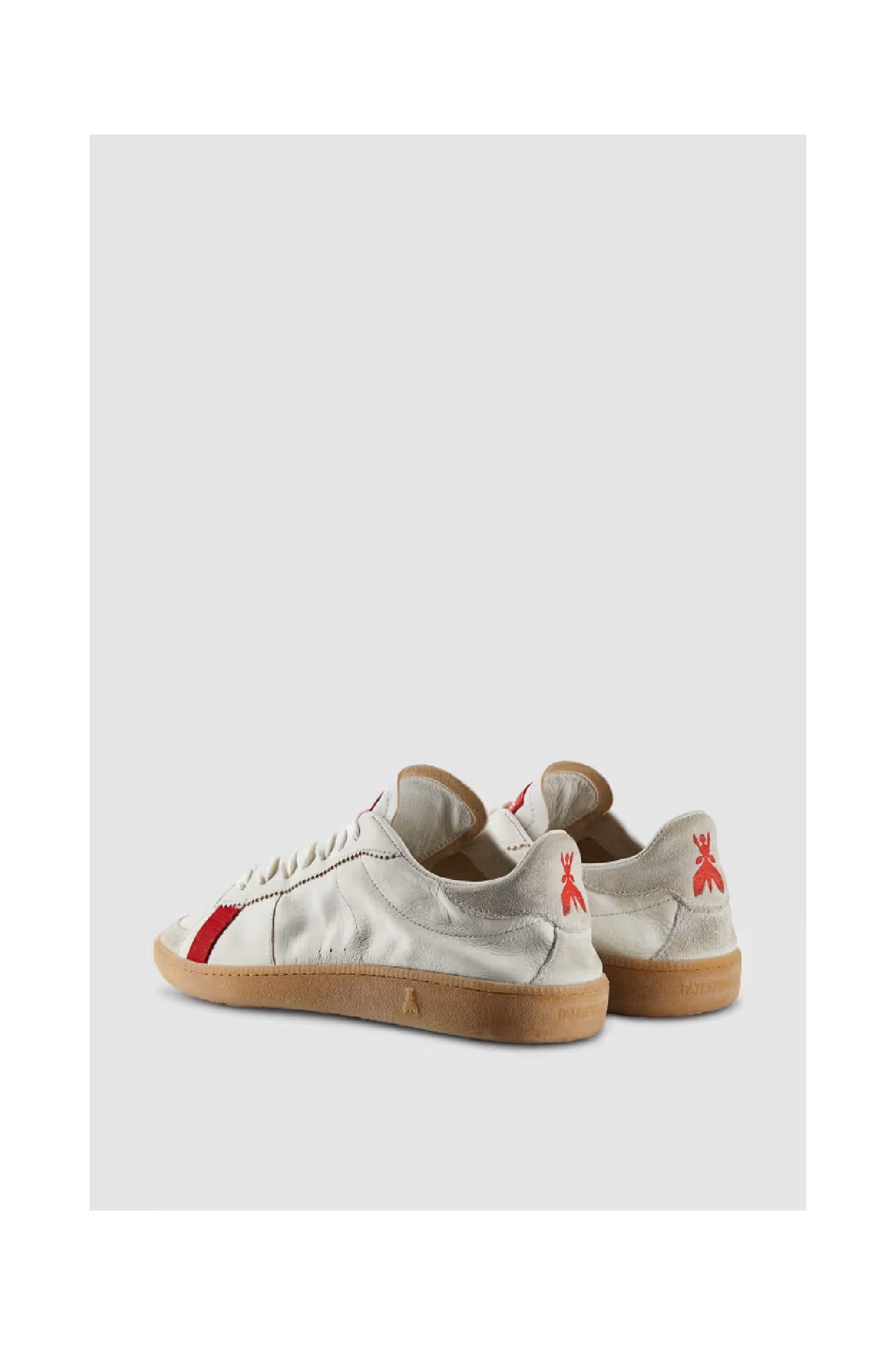 SKIN SNEAKERS  IN NAPPA LETTERING PATRIZIA PEPE