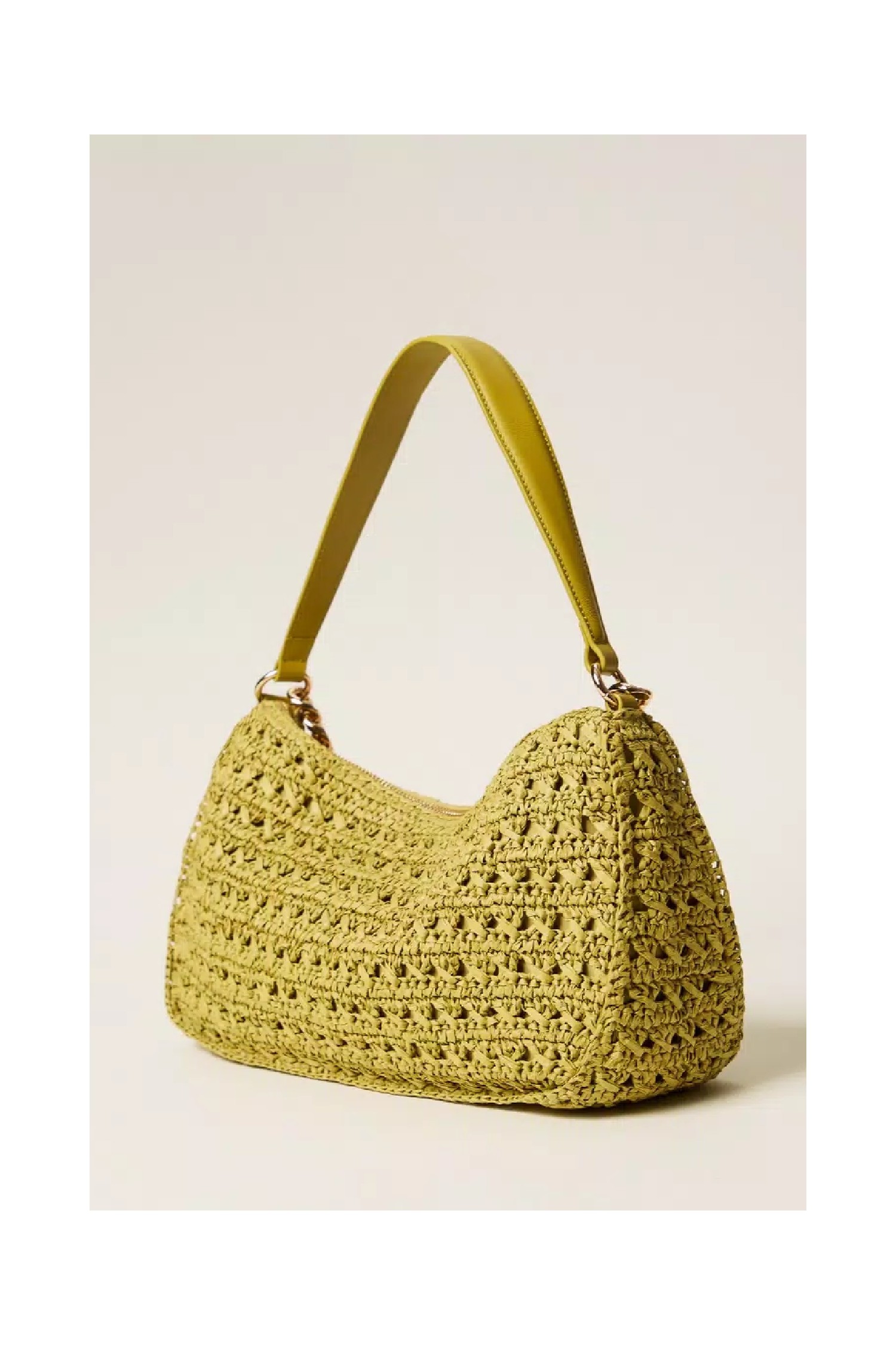 BORSA LILIANE GRANDE IN RAFIA CROCHET TWINSET