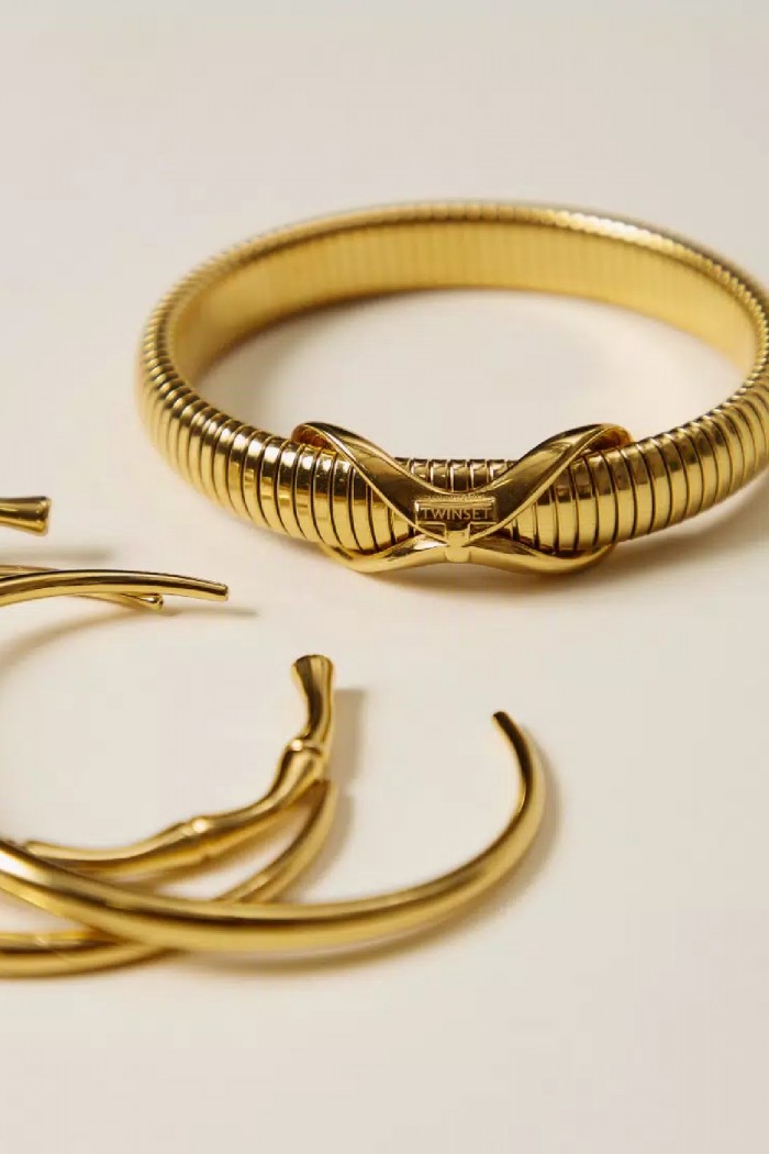SET DI BRACCIALI CON LOGO TWINSET