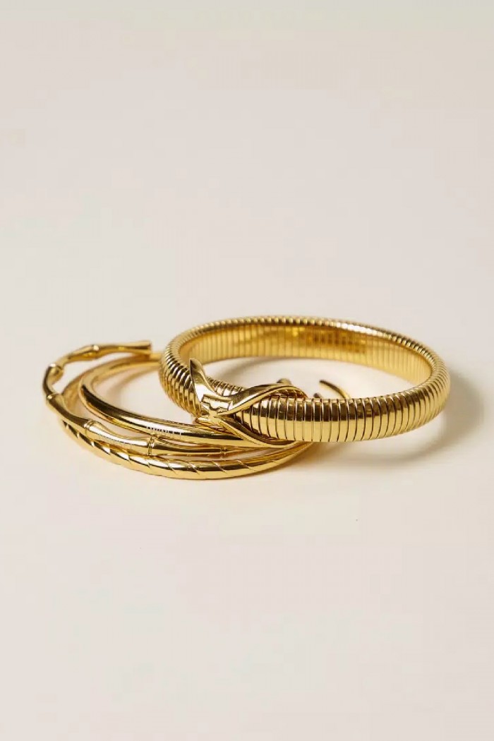 SET DI BRACCIALI CON LOGO TWINSET