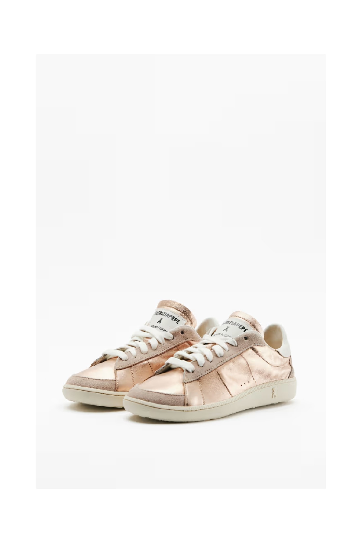 SKIN SNEAKERS 93 IN PELLE LAMINATA PATRIZIA PEPE