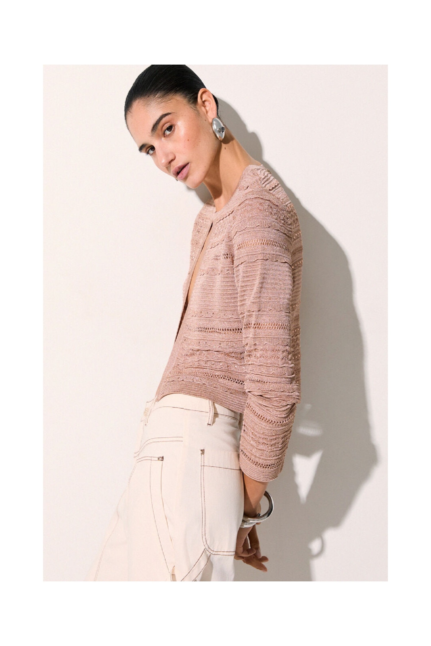 CARDIGAN TRAFORATO LIU JO