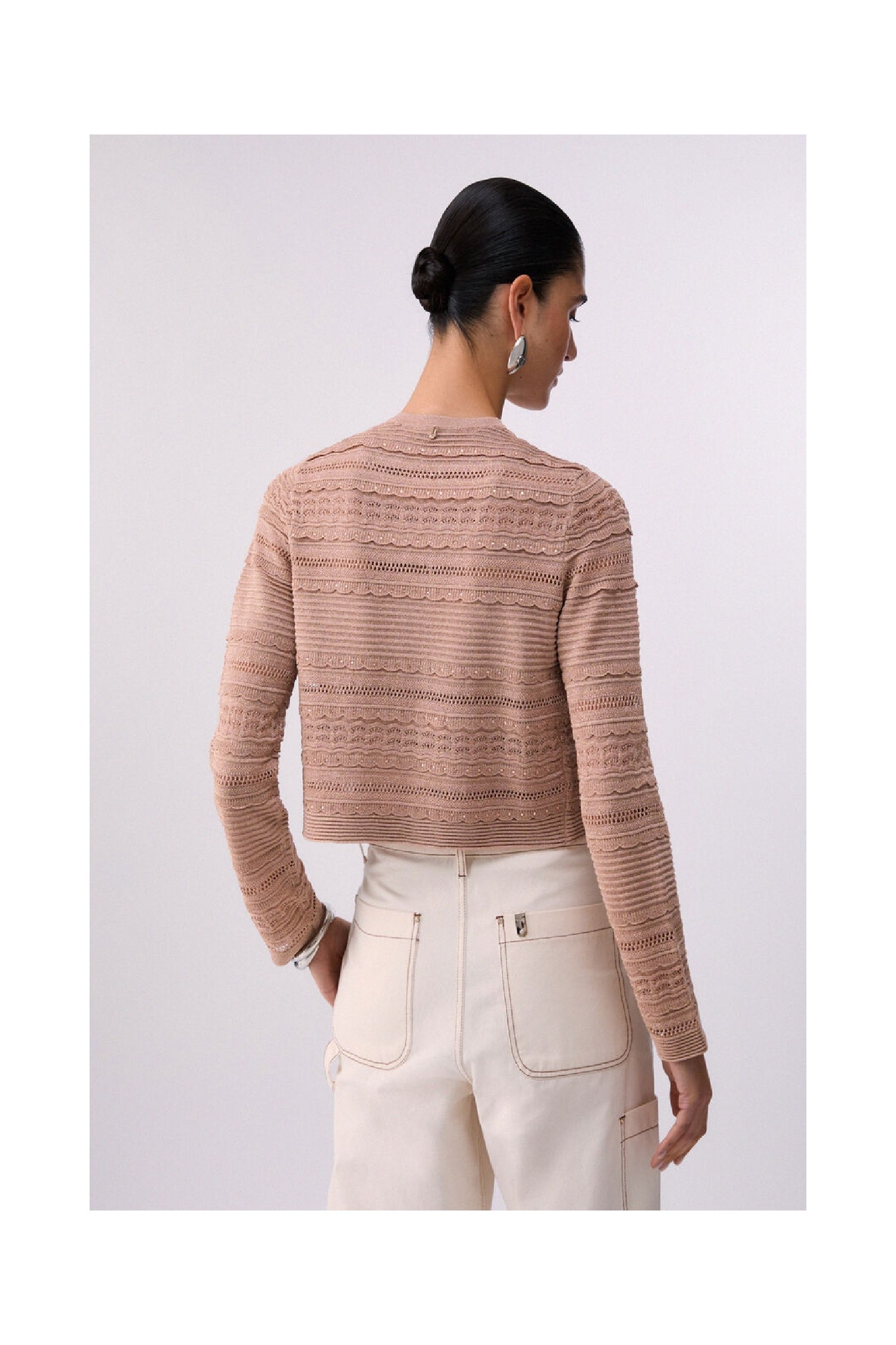 CARDIGAN TRAFORATO LIU JO