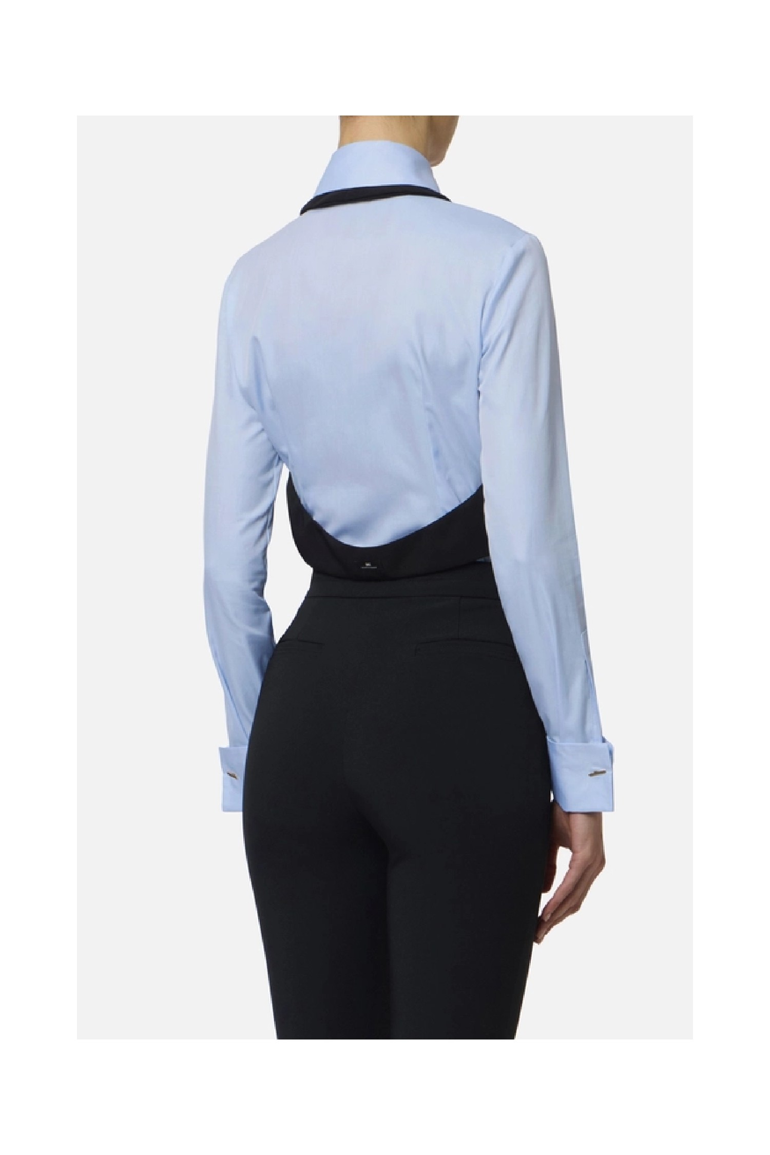CAMICIA IN COTONE CON CRAVATTA E GILET ELISABETTA FRANCHI