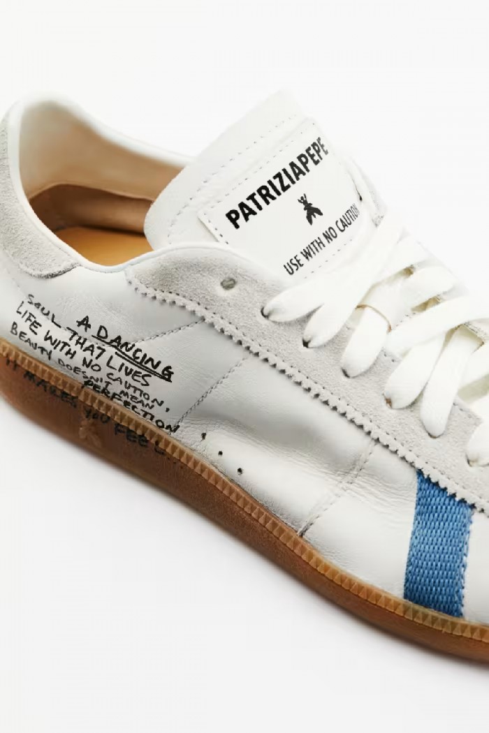 SNEAKERS NAPPA LETTERING PATRIZIA PEPE