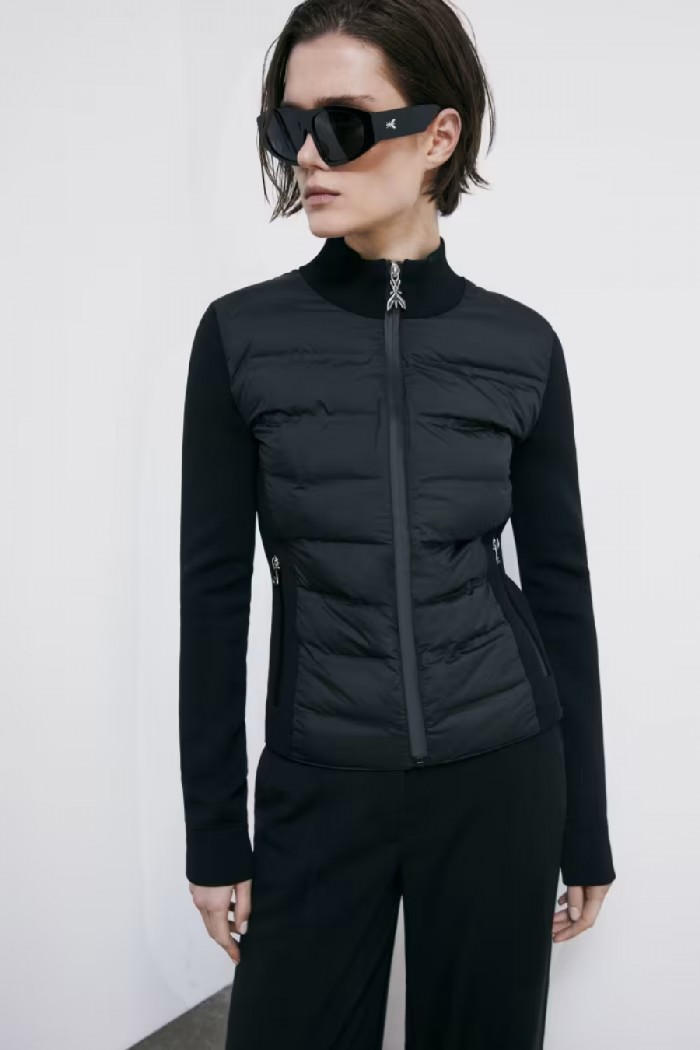 PIUMINO ULTRA LIGHT IN MAGLIA PATRIZIA PEPE