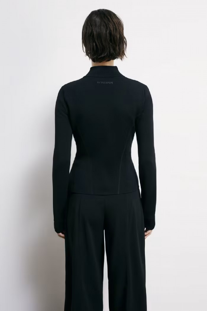 PIUMINO ULTRA LIGHT IN MAGLIA PATRIZIA PEPE