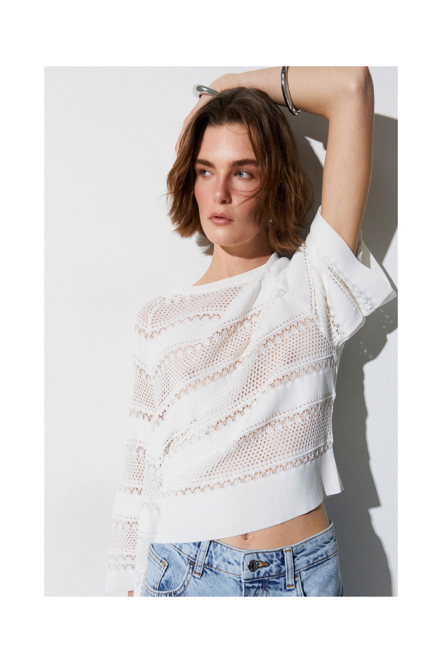 MAGLIA TRAFORATA LIU JO