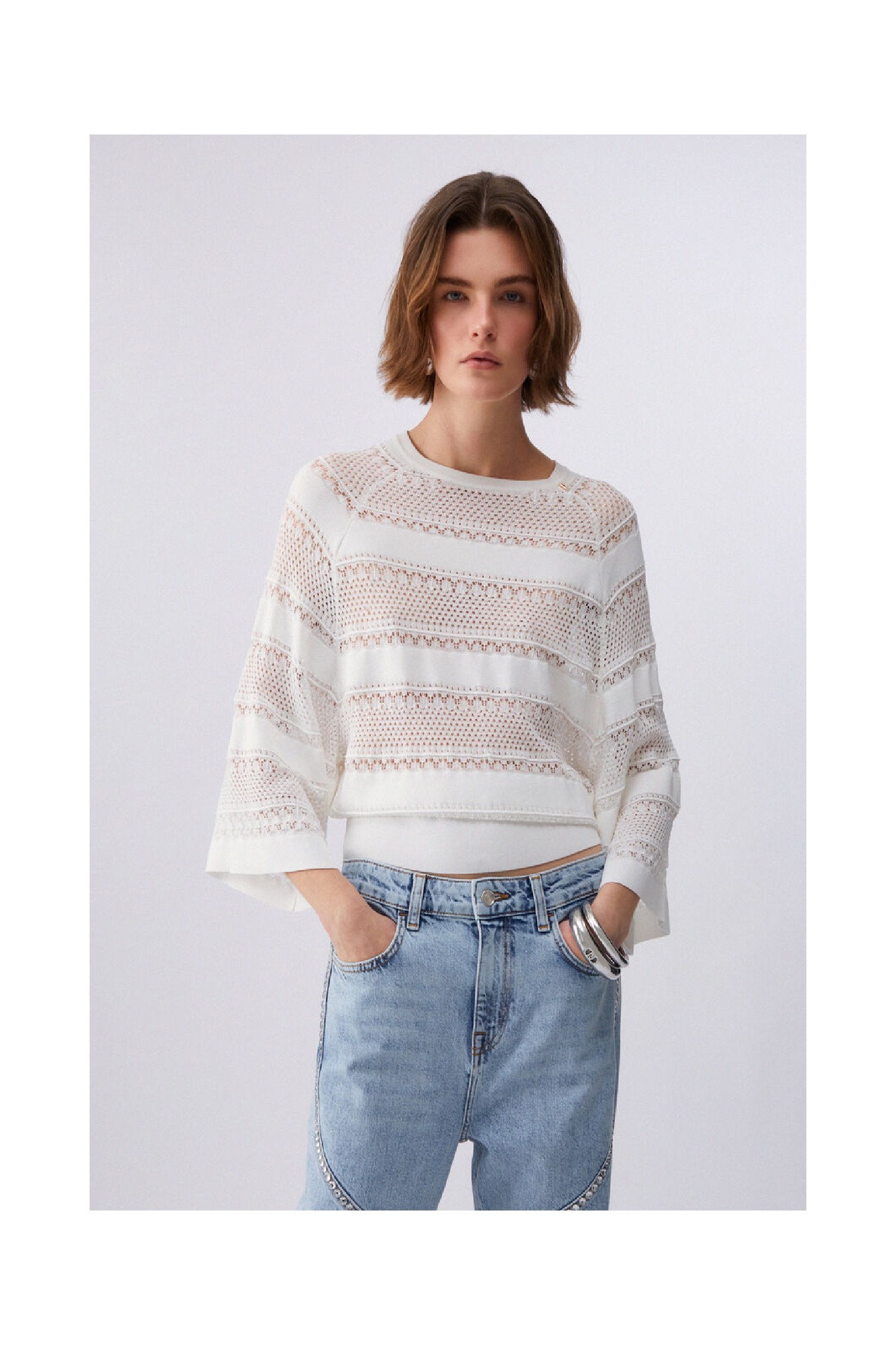 MAGLIA TRAFORATA LIU JO