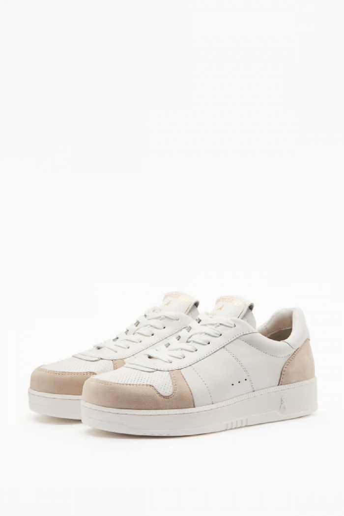 SNEAKERS IN PELLE E SUEDE PATRIZIA PEPE