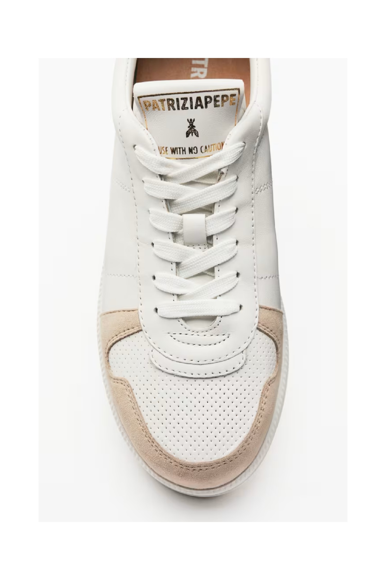 SNEAKERS IN PELLE E SUEDE PATRIZIA PEPE