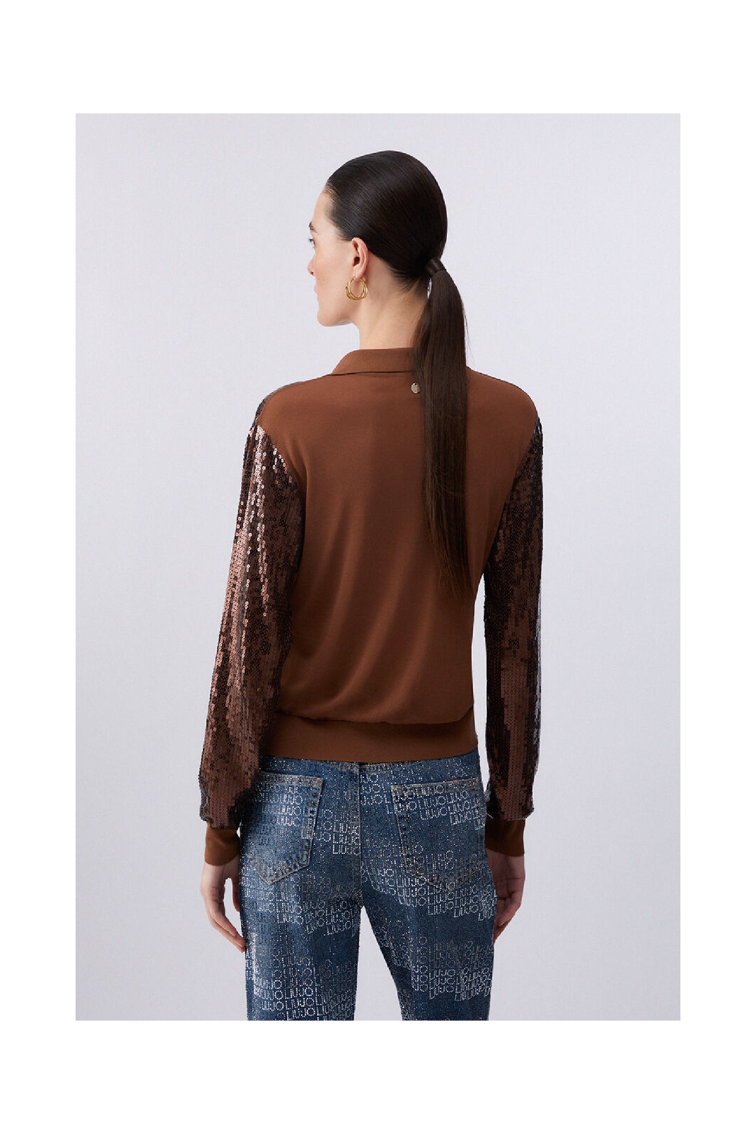 MAGLIA CON PAILLETTES LIU JO