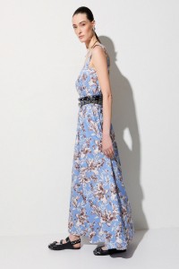 ABITO LUNGO IN POPELINE LIU JO