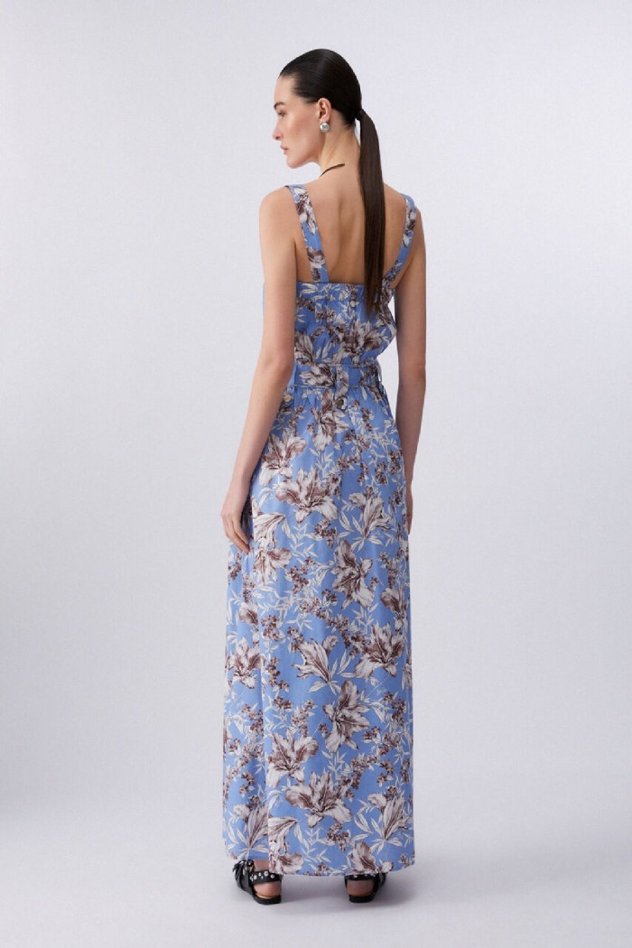 ABITO LUNGO IN POPELINE LIU JO