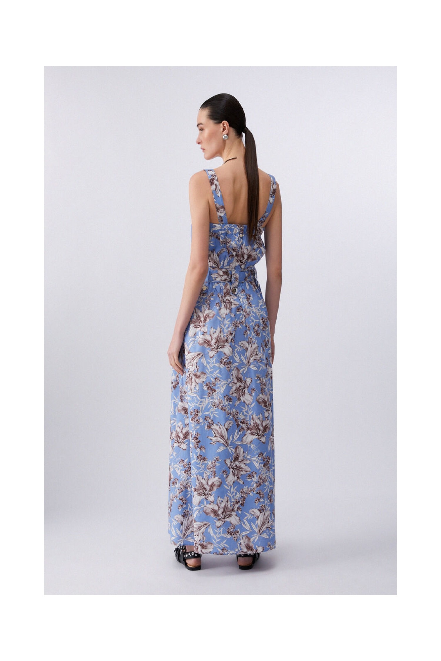 ABITO LUNGO IN POPELINE LIU JO