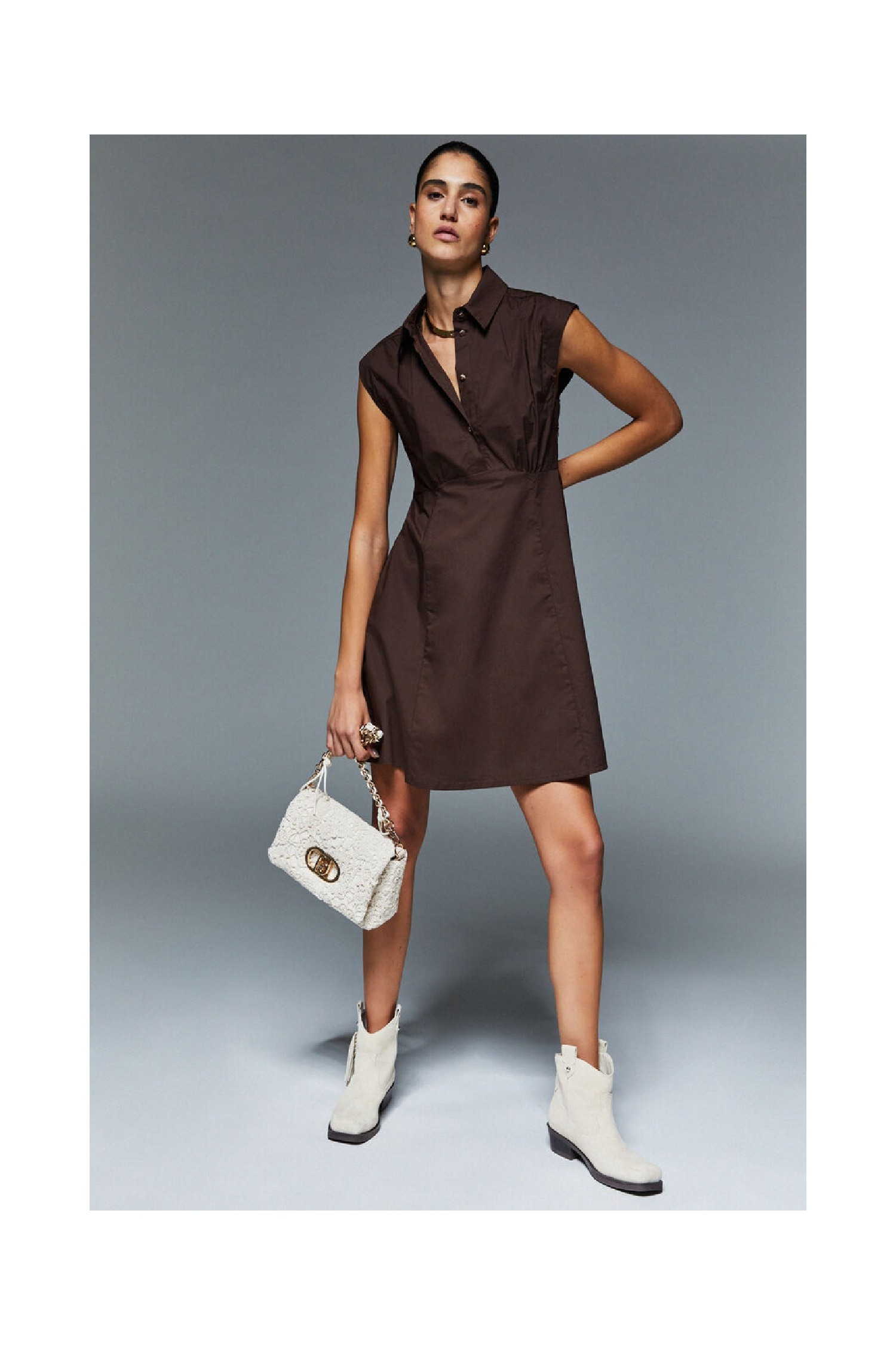 ABITO CORTO IN POPELINE LIU JO