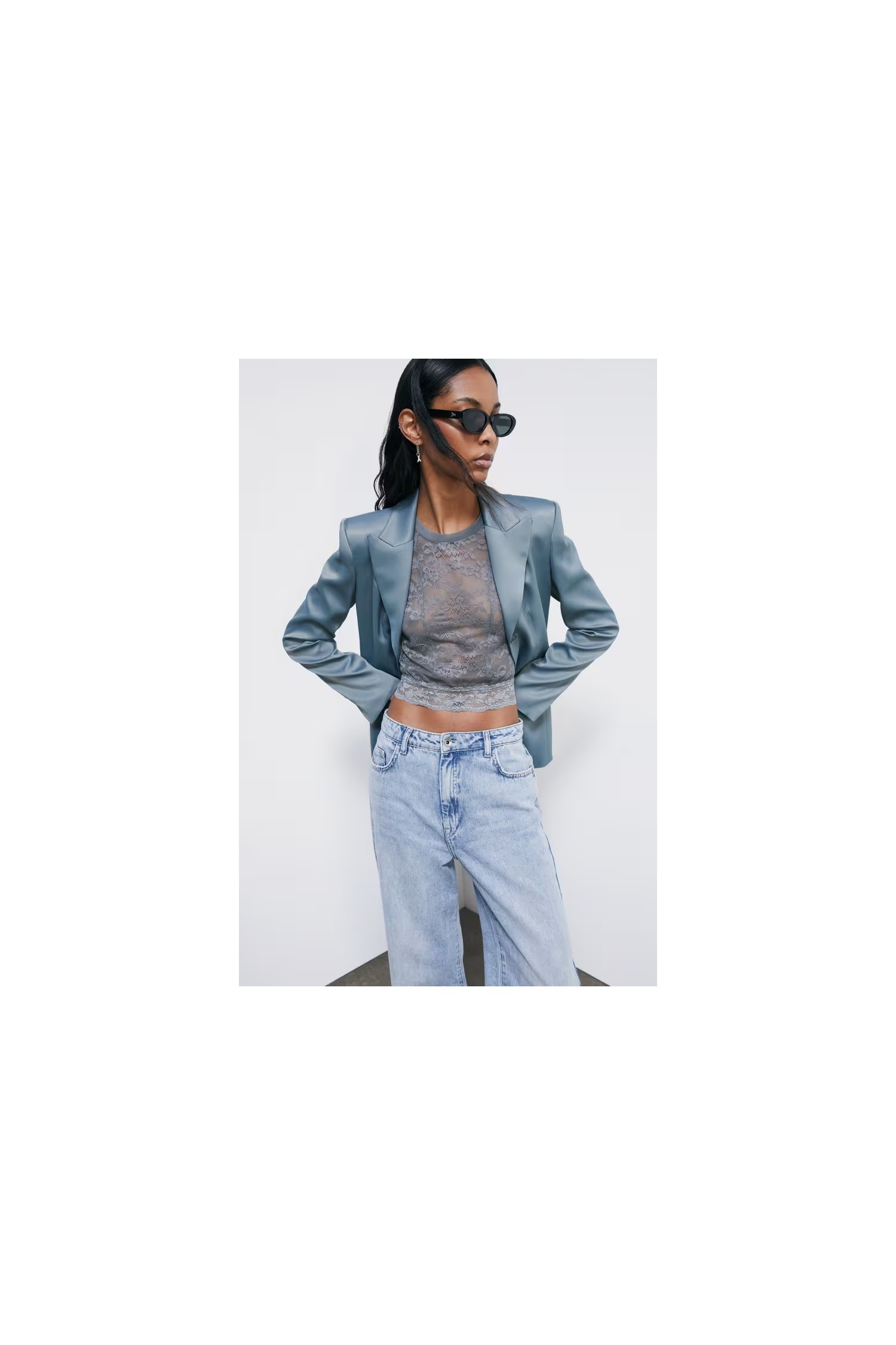 T- SHIRT IN PIZZO PATRIZIA PEPE