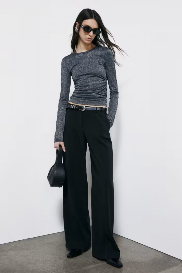 MAGLIA ESSENTIAL CON DRAPPEGGI PATRIZIA PEPE