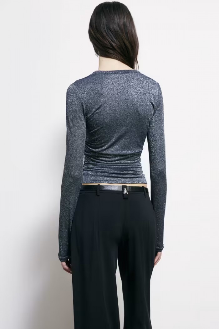 MAGLIA ESSENTIAL CON DRAPPEGGI PATRIZIA PEPE