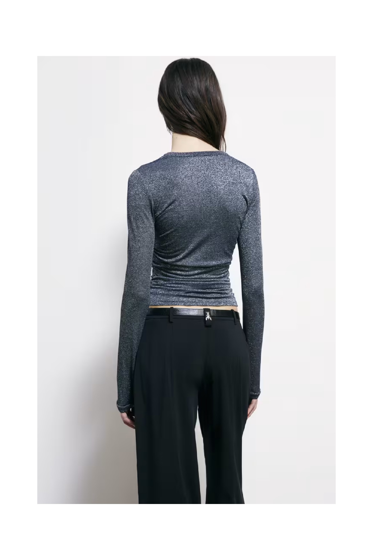 MAGLIA ESSENTIAL CON DRAPPEGGI PATRIZIA PEPE