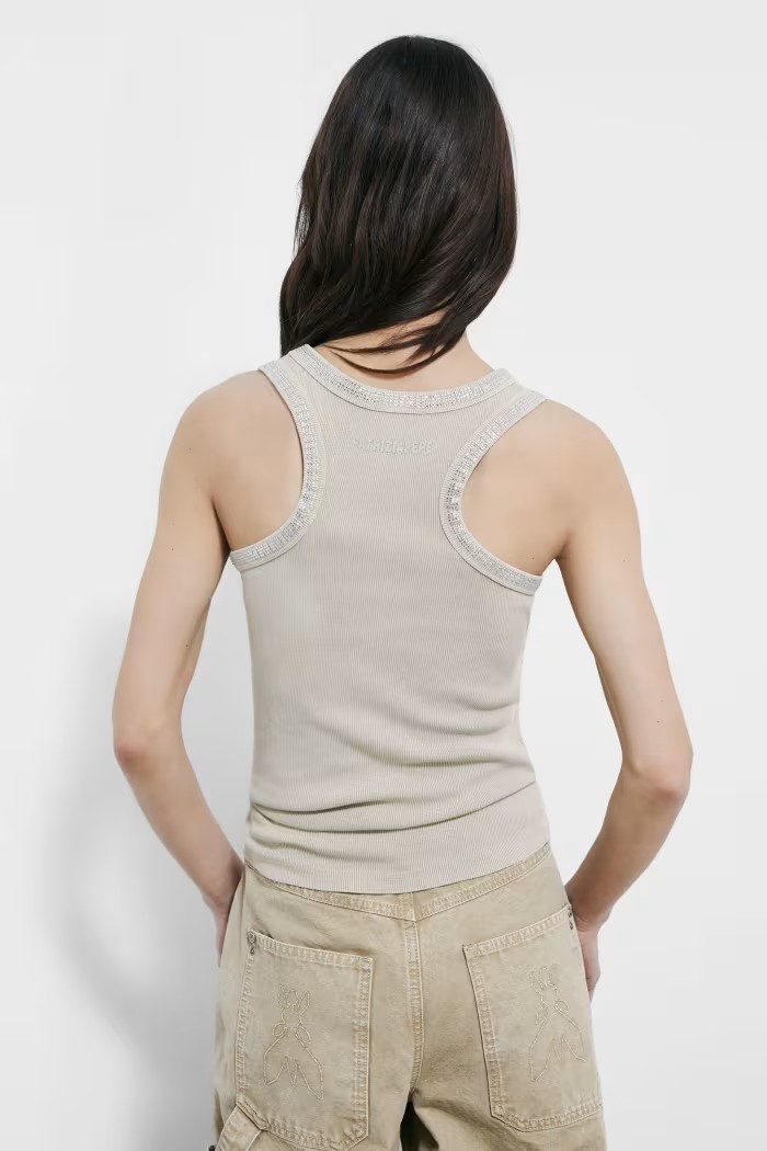 CANOTTA CON STRASS PATRIZIA PEPE