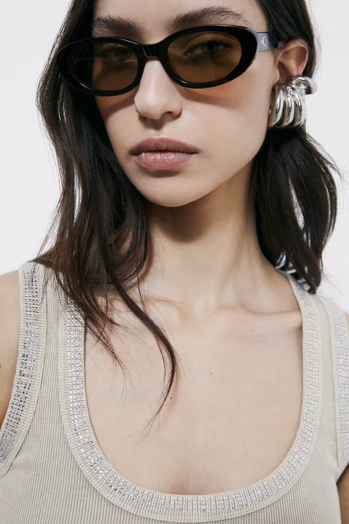 CANOTTA CON STRASS PATRIZIA PEPE