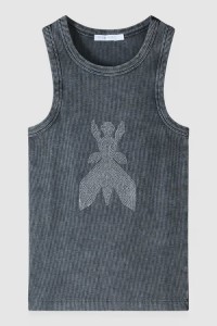 CANOTTA FLY CON STRASS PATRIZIA PEPE