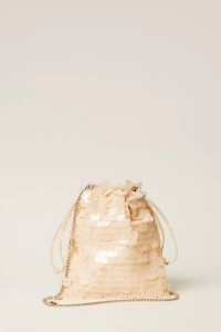 POCHETTE IN RASO CON PAILLETTES TWINSET