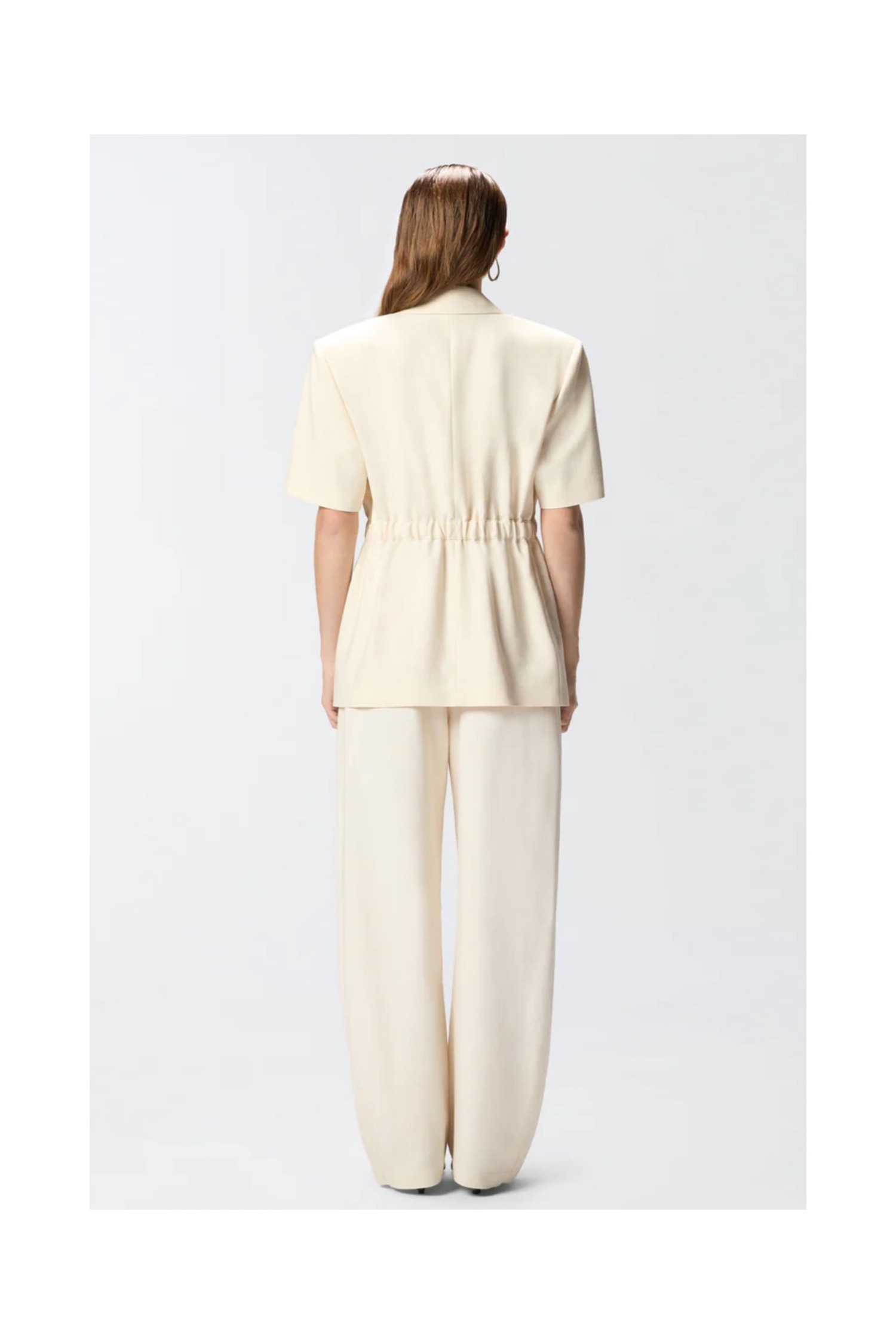 GIACCA  A MANICHE CORTE CON VITA ELASTICIZZATA PINKO