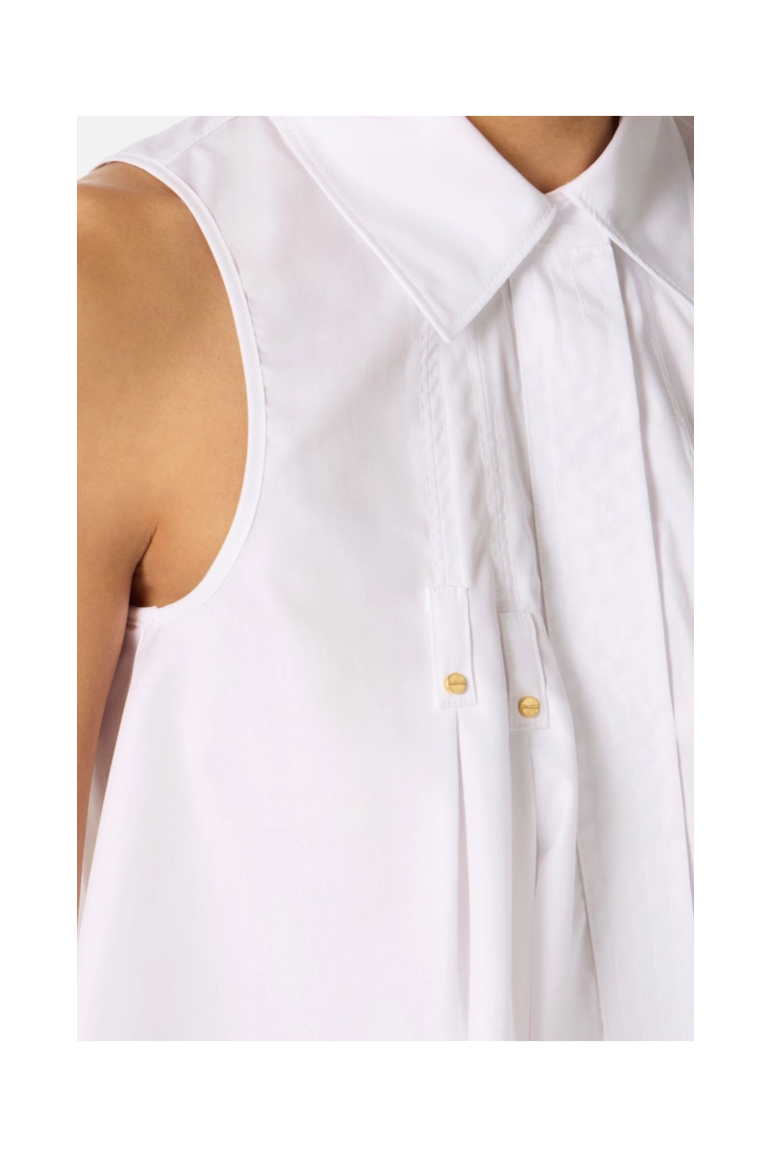 CAMICIA IN POPELINE DI COTONE ELISABETTA FRANCHI