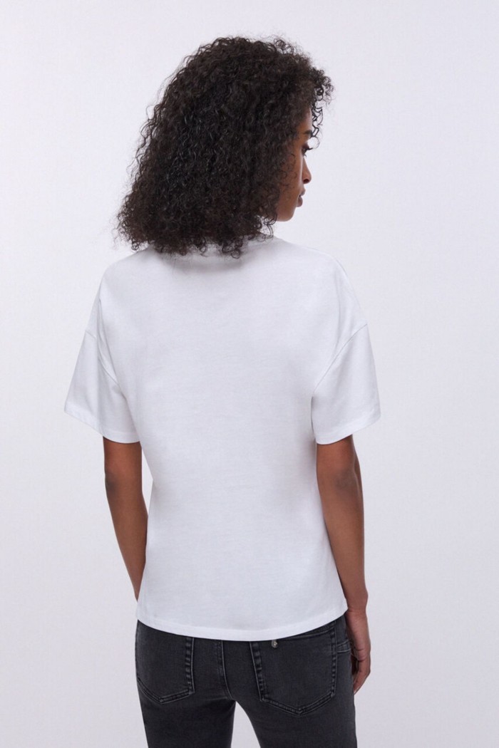 T-SHIRT CON PATCH LIU JO