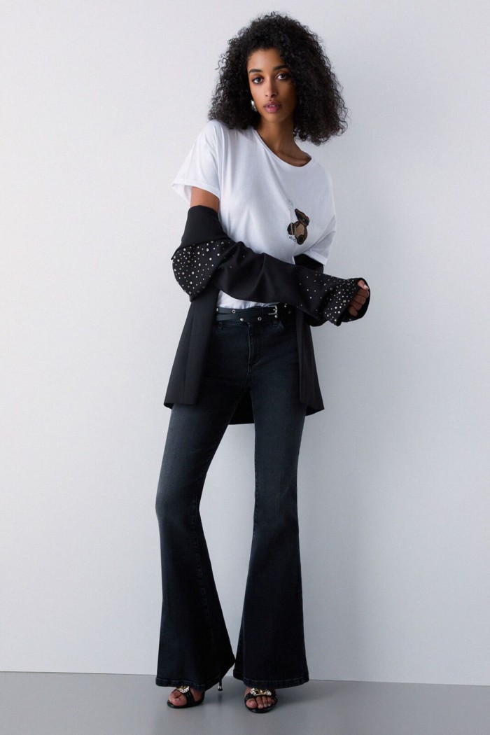 T-SHIRT CON PATCH LIU JO