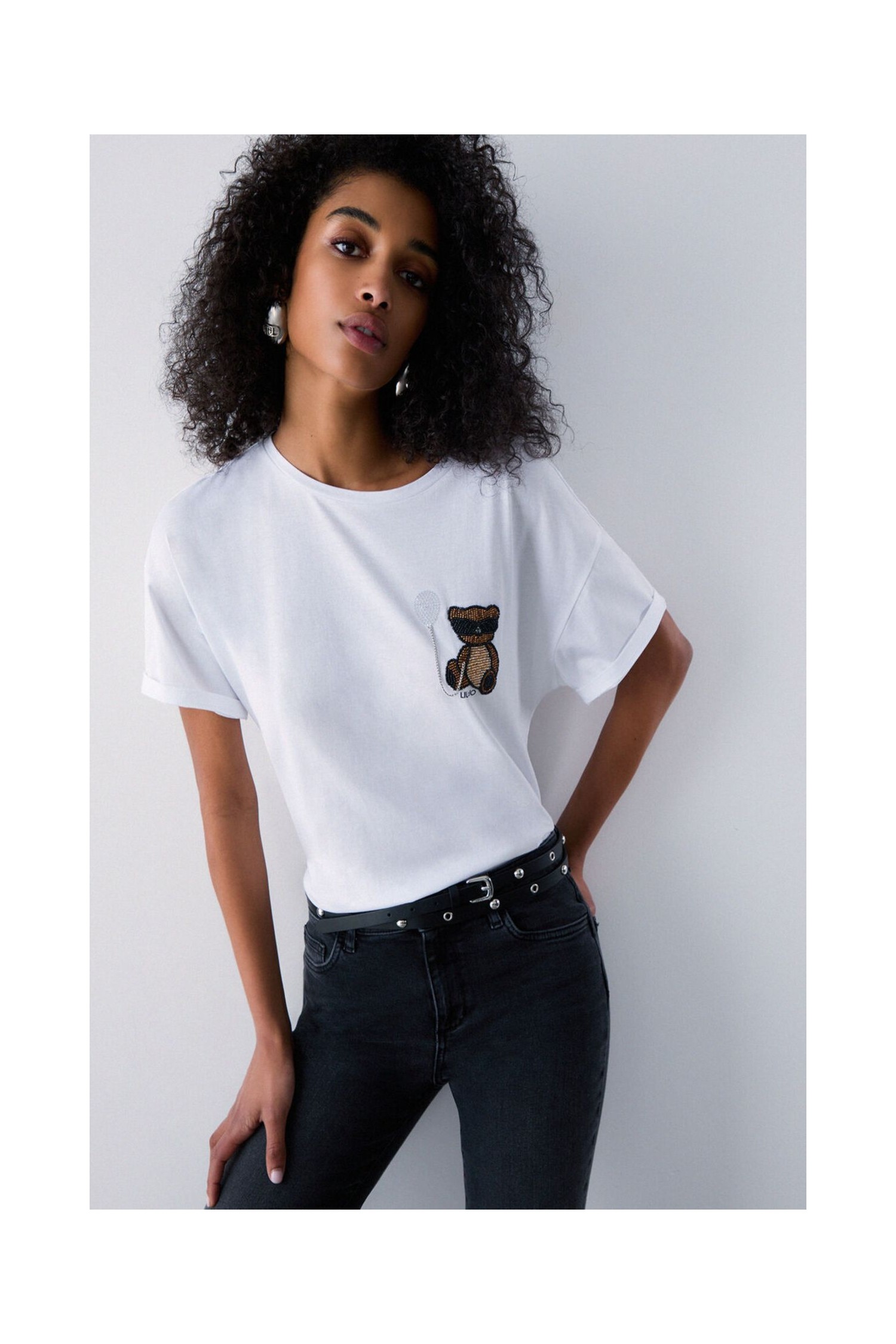 T-SHIRT CON PATCH LIU JO