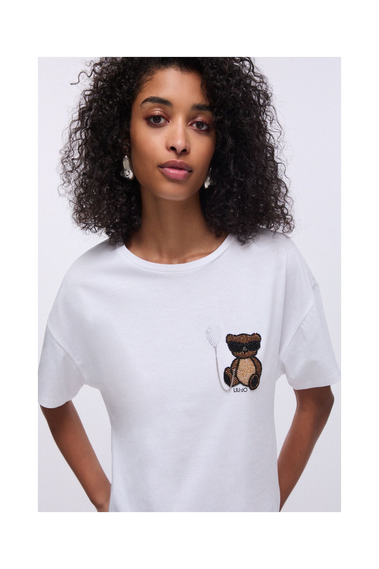 T-SHIRT CON PATCH LIU JO