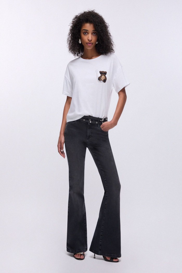 T-SHIRT CON PATCH LIU JO